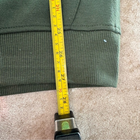 Nike Green and Yellow Zip Up Sweater Athleisure small Streetwear - Picture 6 of 6